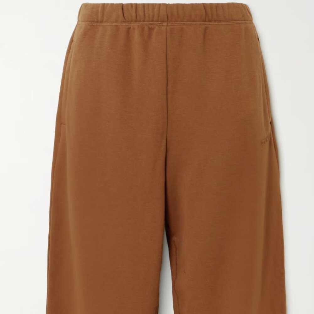 SKIMS Classic Cotton-Blend Jersey Straight-Leg Pants - NWOT